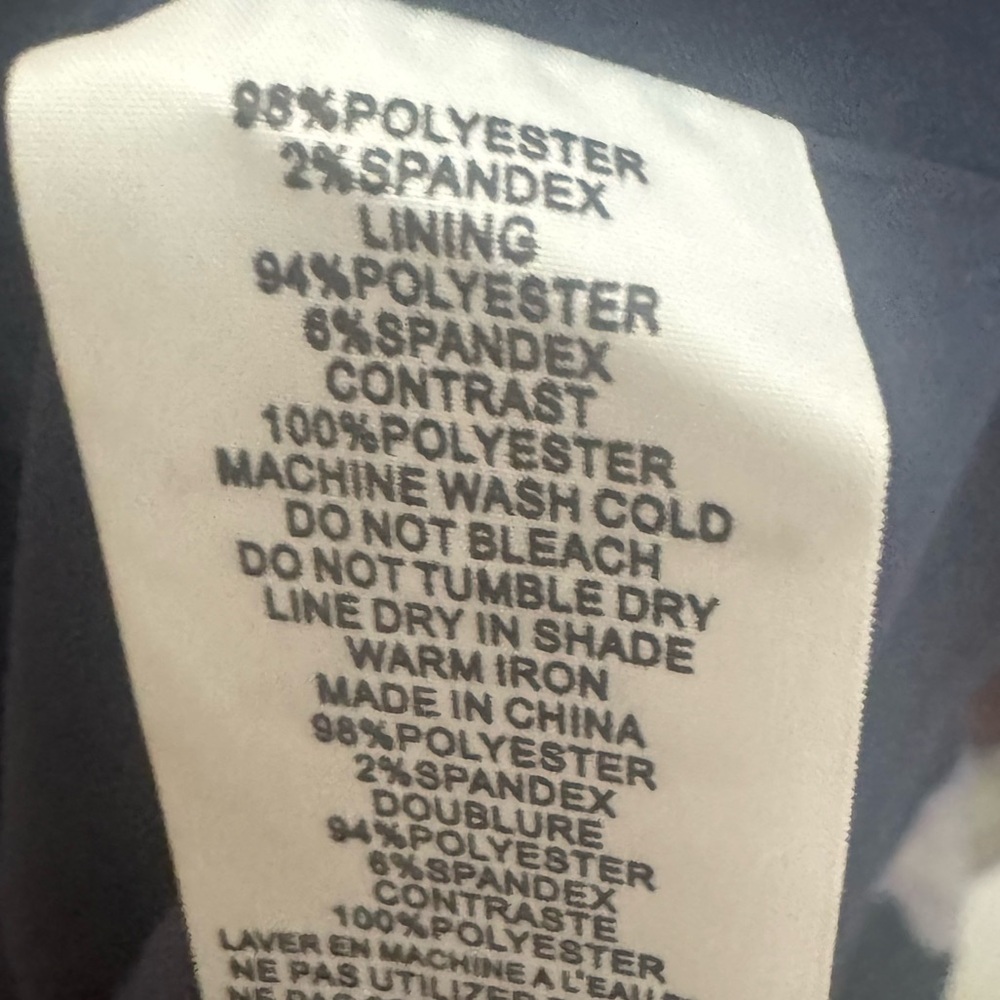 Trina Turk NWT Trina Turk Jasey Ruffle Sleeve Shift Dress Lish Roses Size XXL - Picture 6 of 6